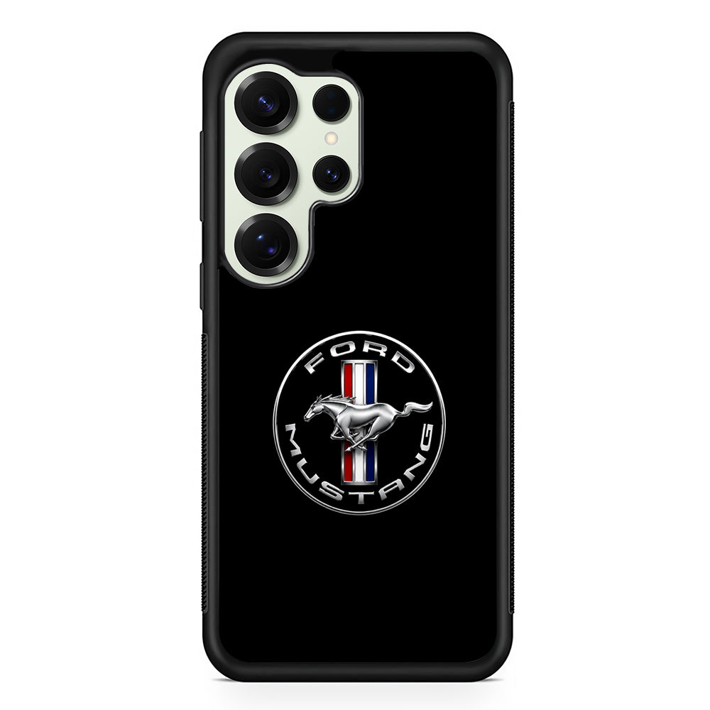 Ford Mustang Icon of Speed Samsung Galaxy S25 Ultra Case | Slim Rubber Case for Samsung Galaxy S25 Ultra