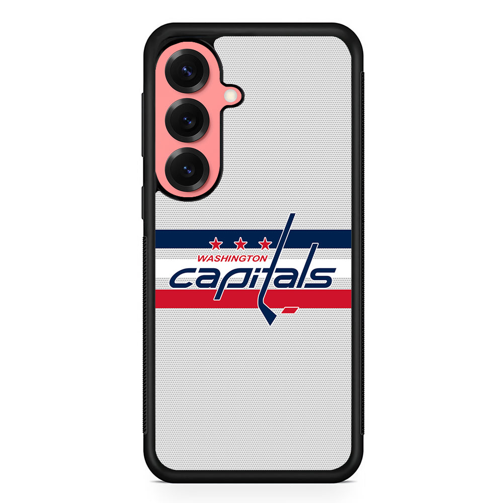 Washington Capitals Logo Samsung Galaxy S25 Case | Protective Case for Samsung Galaxy S25