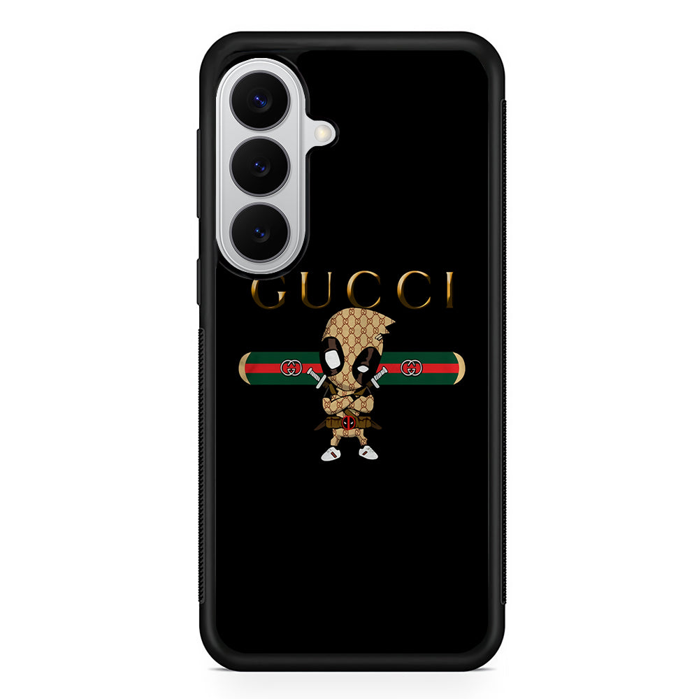 Gucci Deadpool Style Samsung Galaxy S26 Case | Slim Rubber Case for Samsung Galaxy S26