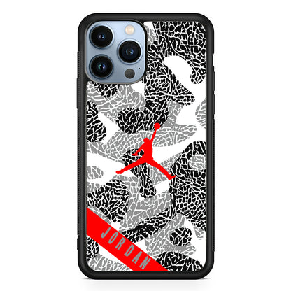 Air Jordan Absolute Patern 2D Rubber Phone Case | Slim Protective Phone Case