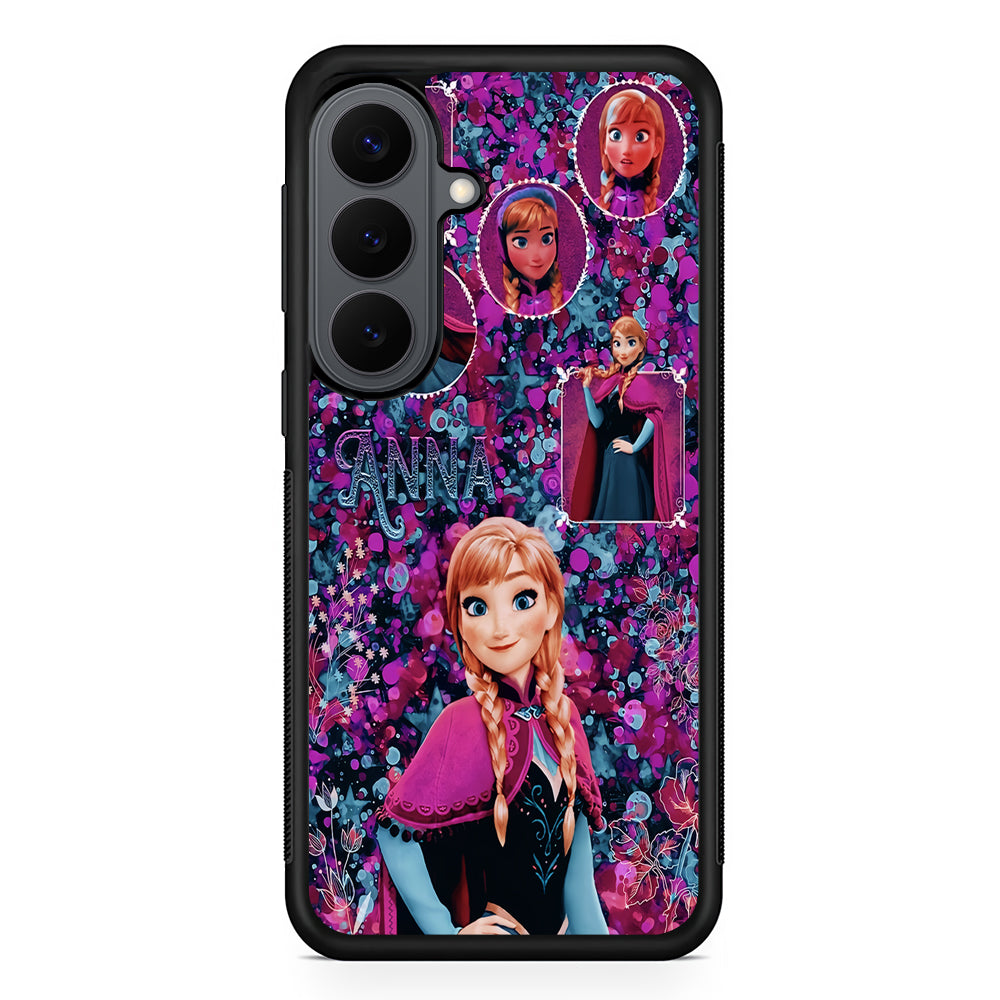 Princess Anna Frozen Art Samsung Galaxy S26 Plus Case | Slim Rubber Case for Samsung Galaxy S26 Plus