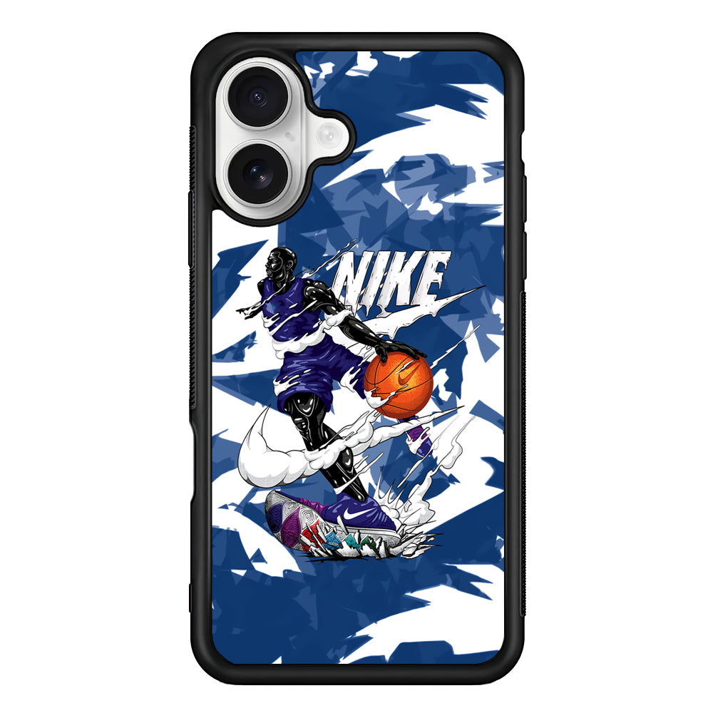 Nike Basket Ball Movement iPhone 16 Plus Case – Slim Fit Protective Phone Case