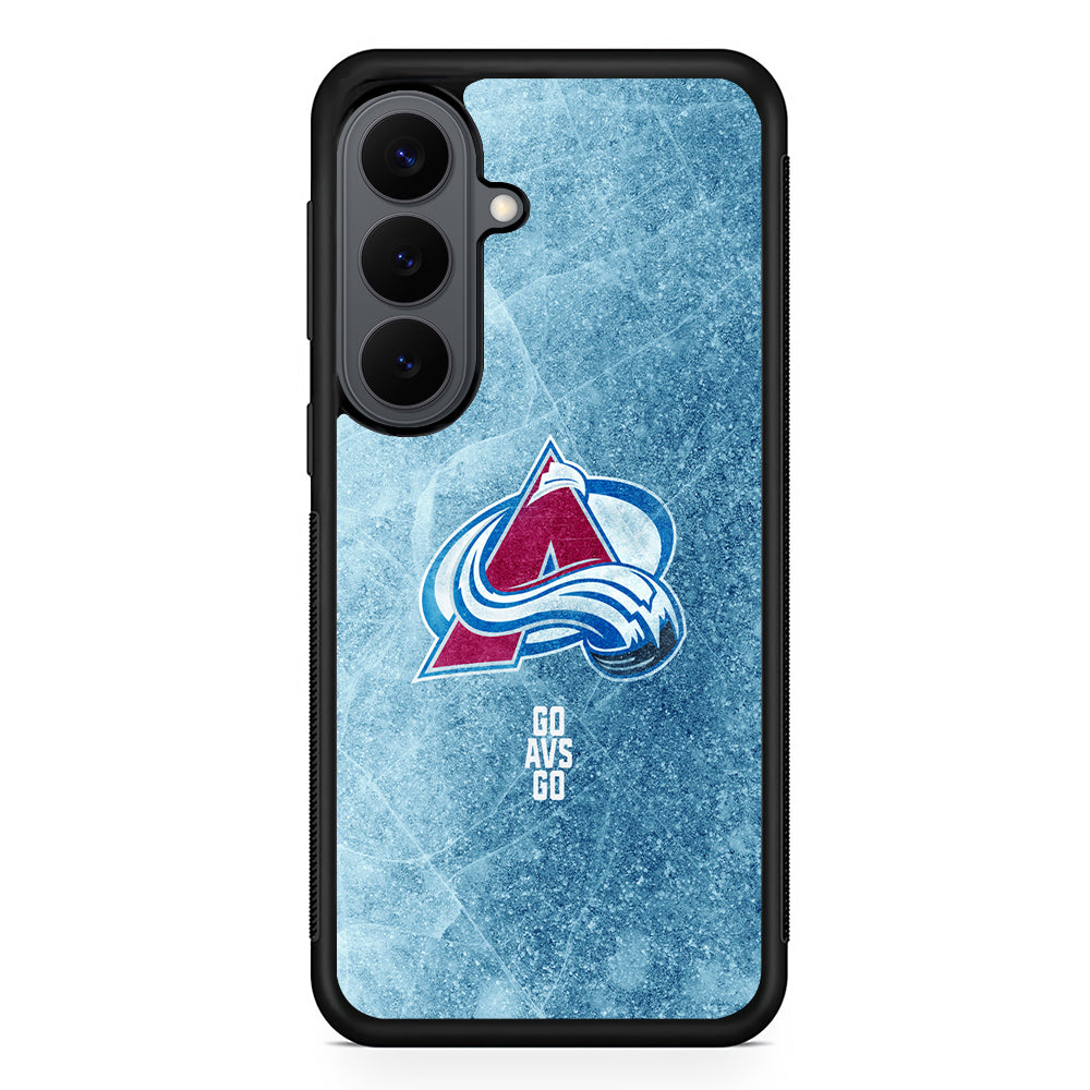 Colorado Avalanche Logo Samsung Galaxy S26 Plus Case | Slim Rubber Case for Samsung Galaxy S26 Plus
