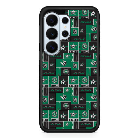 Dallas Stars Pattern Samsung Galaxy S26 Ultra Case | Protective Phone Cover