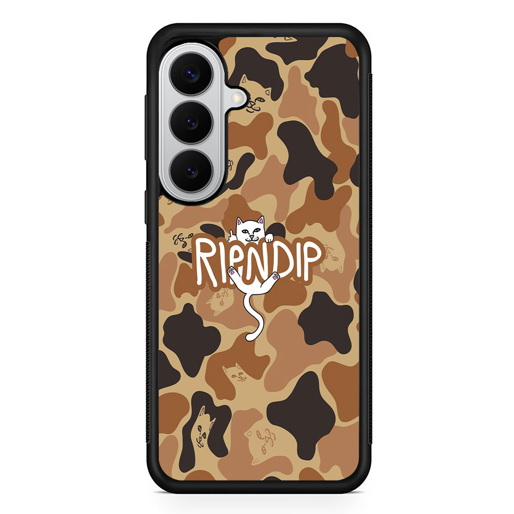 Rip N Dip Brown Camo Samsung Galaxy S26 Case | Slim Rubber Case for Samsung Galaxy S26