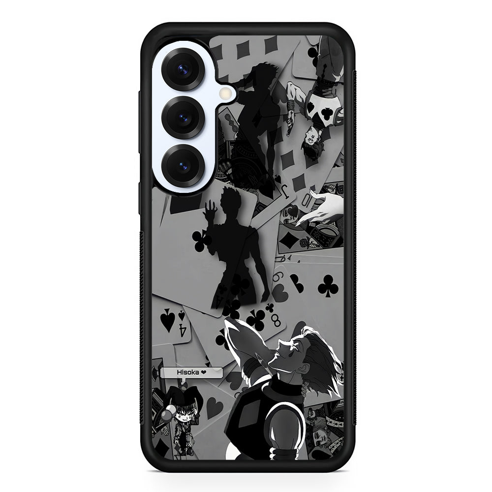 Hisoka Hunter x Hunter Playing Card Samsung Galaxy S25 Plus Case | Slim Rubber Cover for Samsung Galaxy S25 Plus