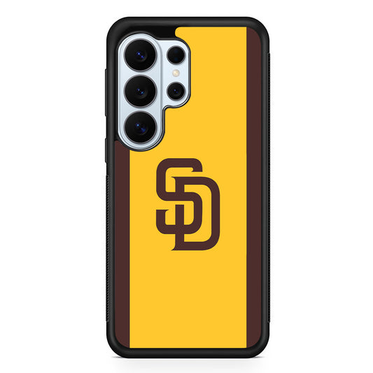 San Diego Padres Logo Samsung Galaxy S26 Ultra Case | Protective Phone Cover