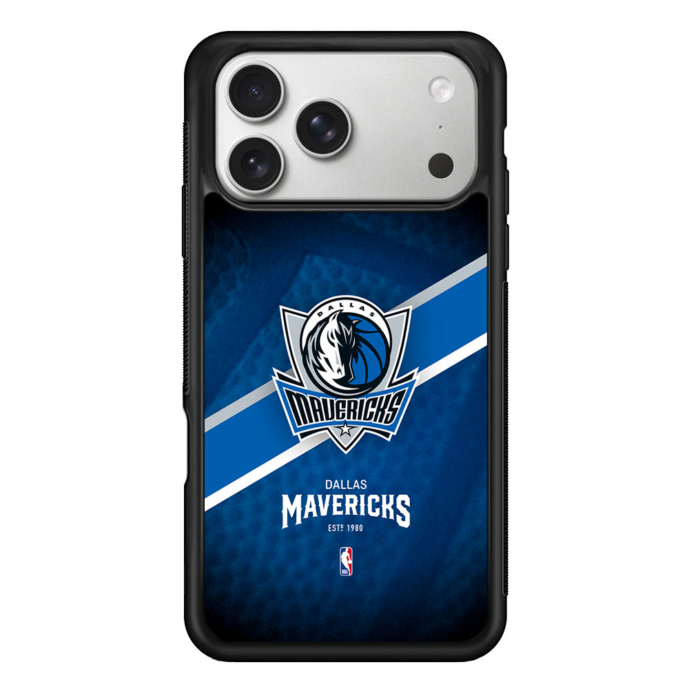 Dallas Mavericks Logo iPhone 17 Pro Case | Slim Rubber Case for iPhone 17 Pro