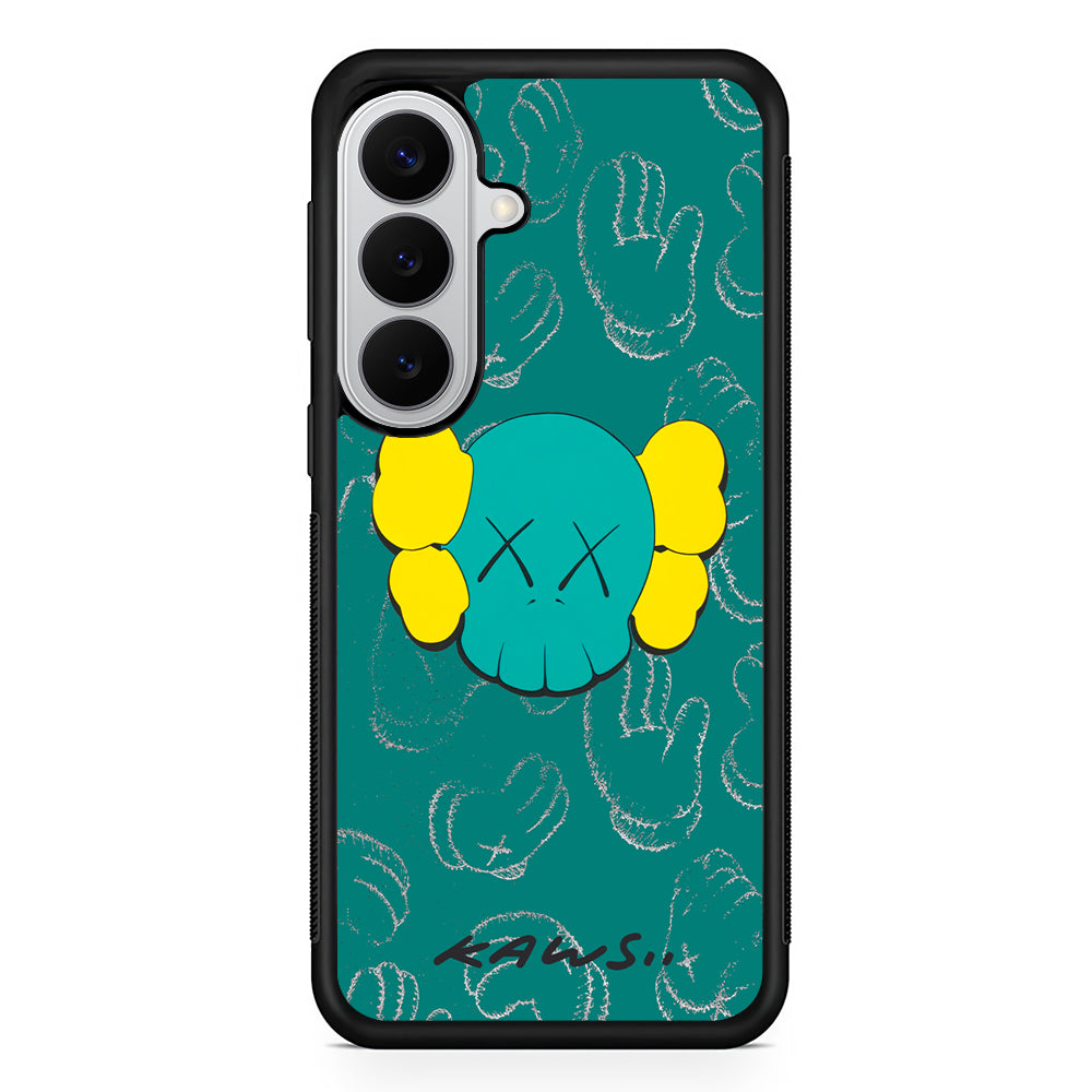 Kaws Face Tosca Touch Samsung Galaxy S26 Case | Slim Rubber Case for Samsung Galaxy S26