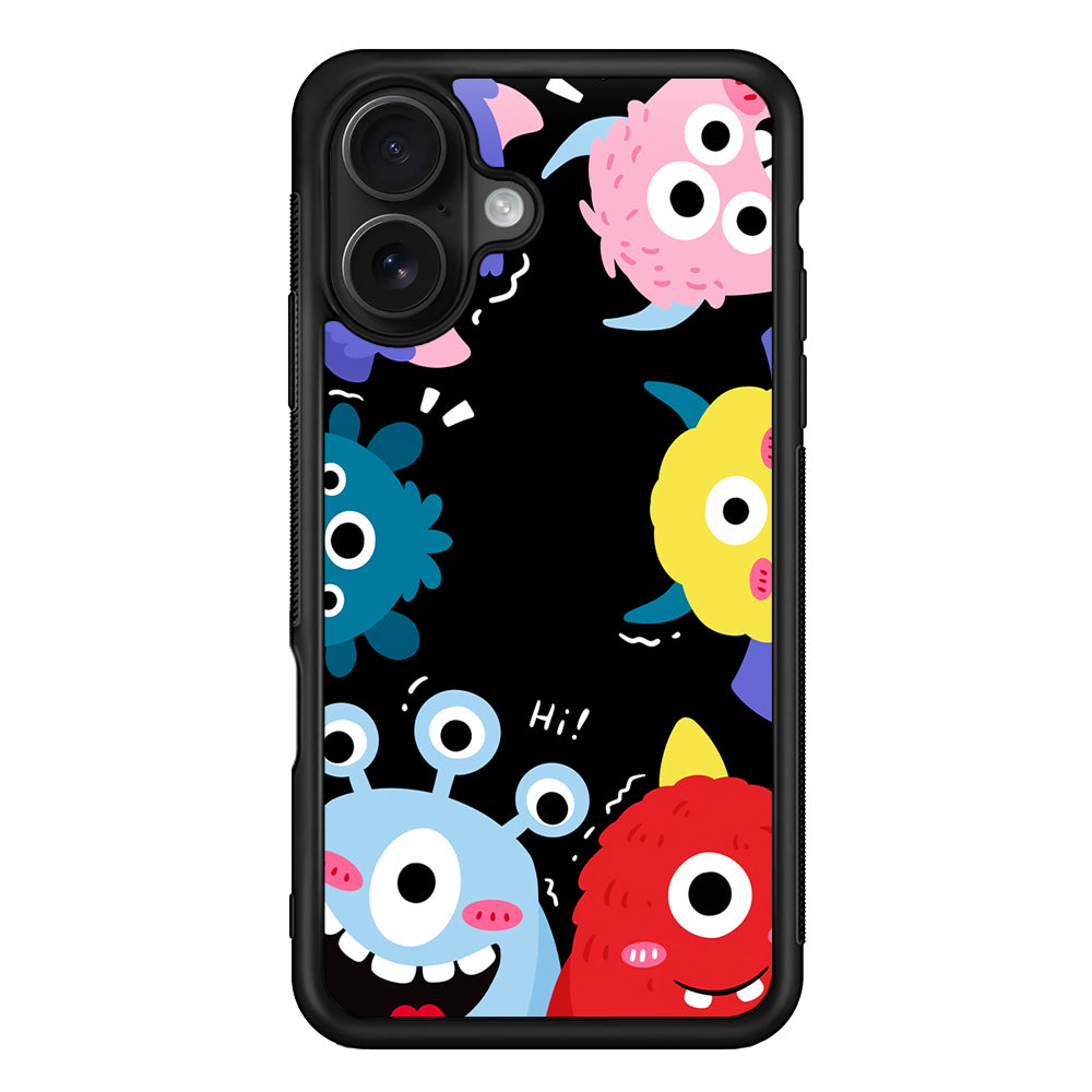 The Little Monsters iPhone 16 Case - Oxvistore