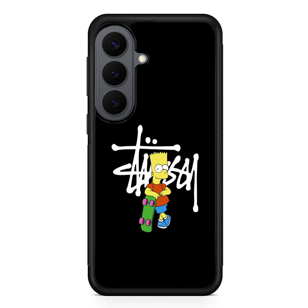 Stussy Simpson Skate Samsung Galaxy S26 Plus Case | Slim Rubber Case for Samsung Galaxy S26 Plus