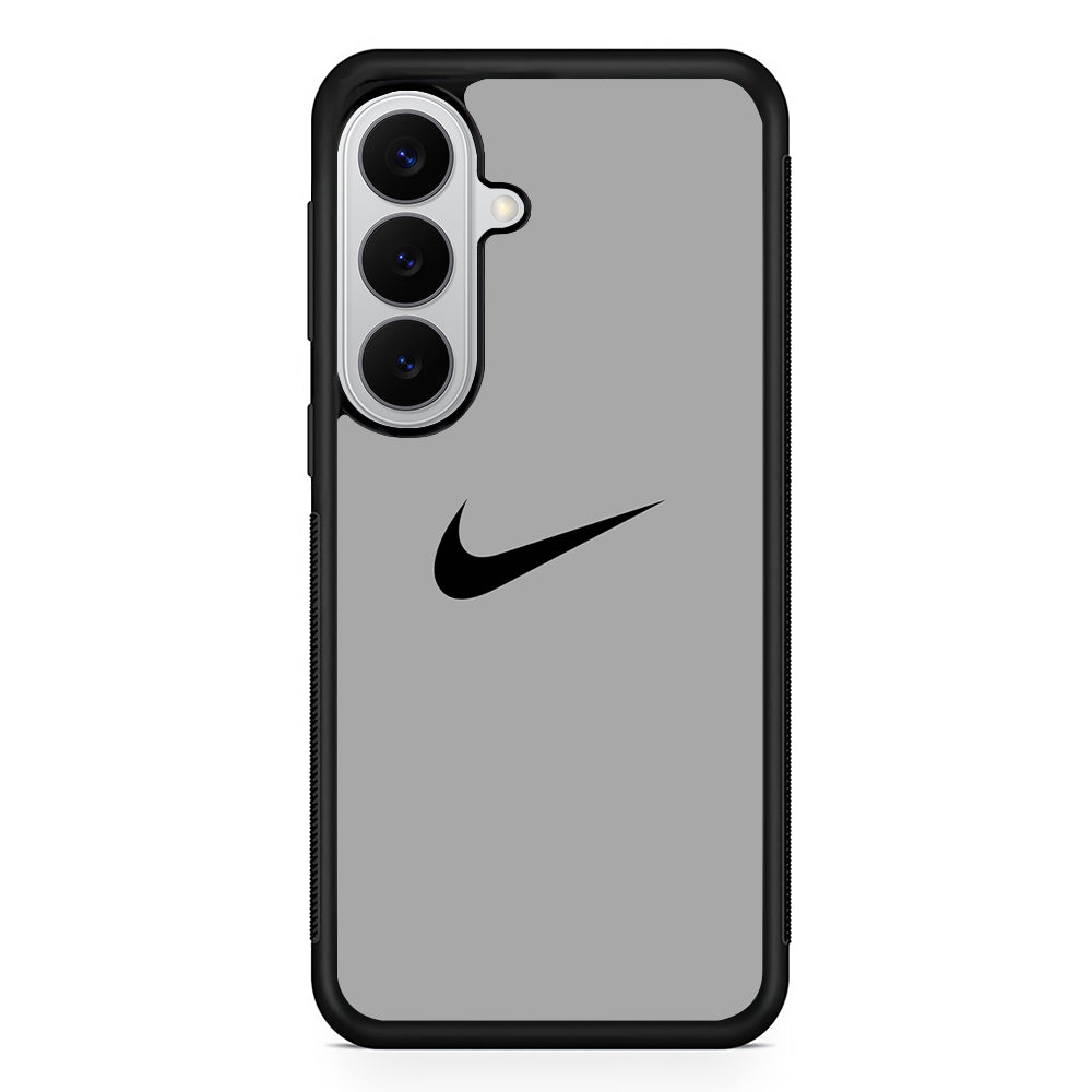 Nike Gray Full Samsung Galaxy S26 Case | Slim Samsung Galaxy S26 Rubber Case