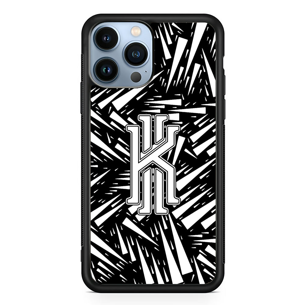 Kyrie Irving Sharpness Glass 2D Rubber Phone Case | Slim Protective Phone Case
