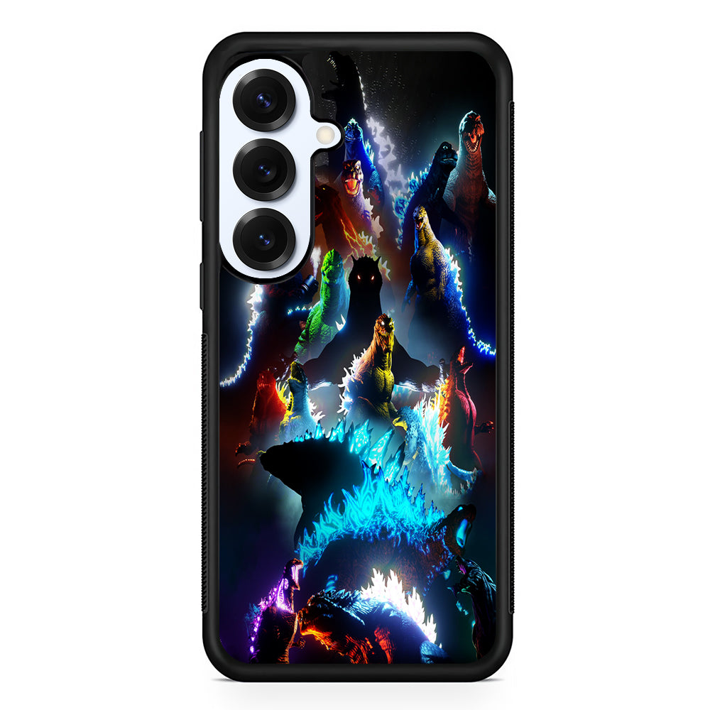 Godzilla Through The Years Samsung Galaxy S25 Plus Case | Slim Rubber Cover for Samsung Galaxy S25 Plus