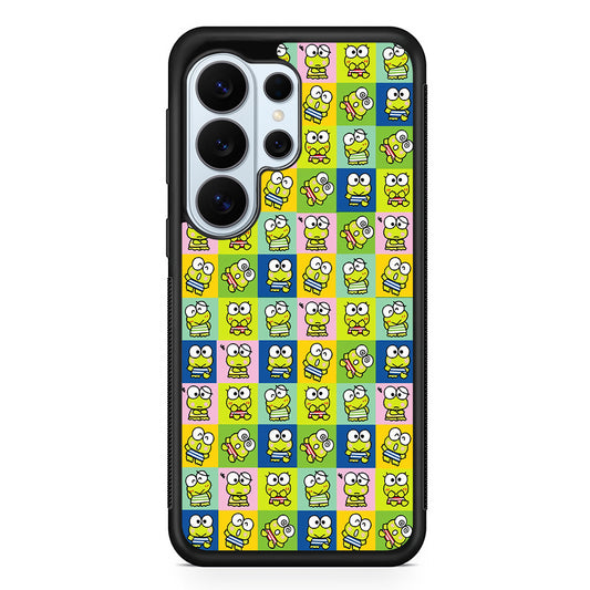 Keroppi Frog Cartoons Pattern Samsung Galaxy S26 Ultra Case | Protective Phone Cover
