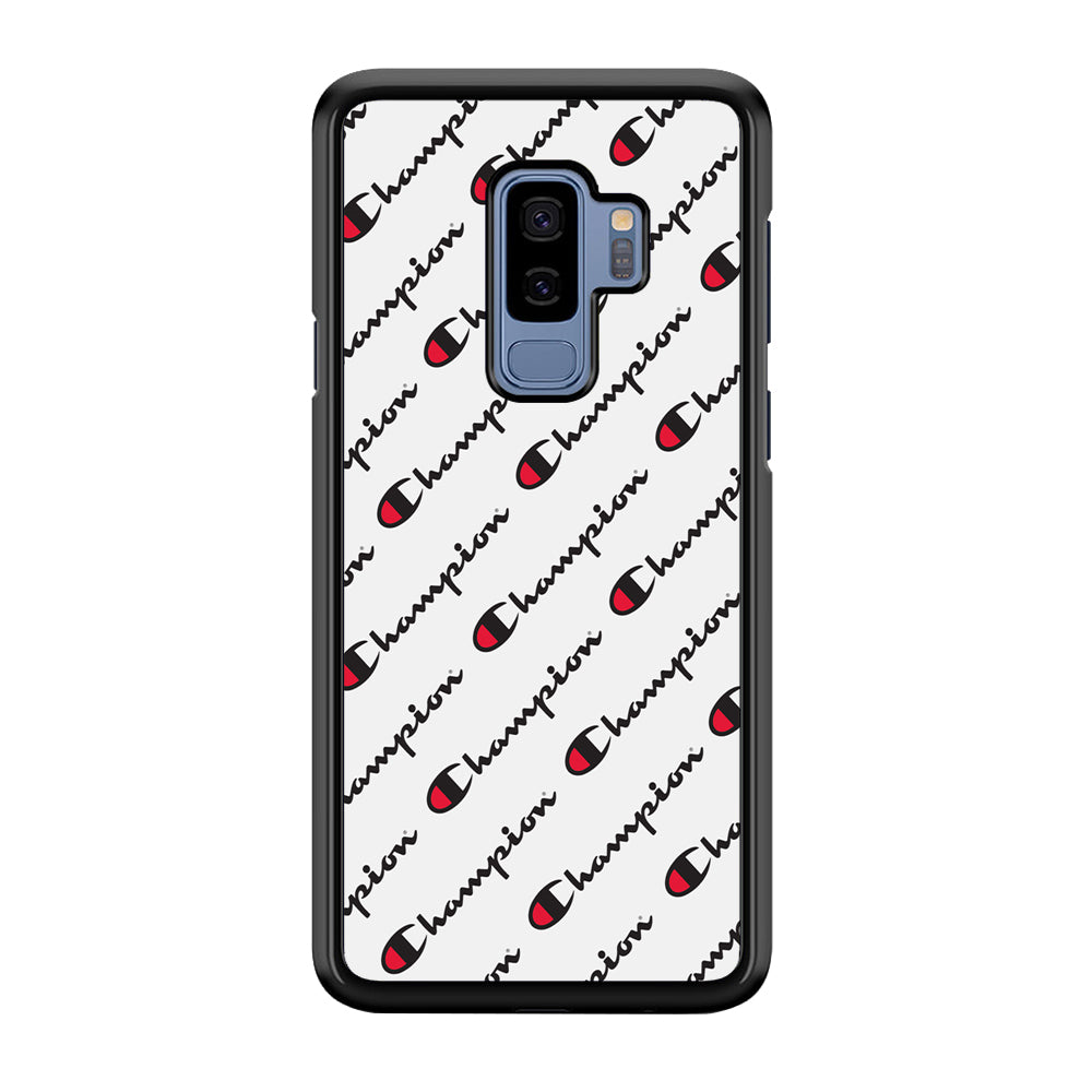 Champion Ebon-Ashgray Samsung Galaxy S9 Plus Case | Slim Rubber Case for Samsung Galaxy S9 Plus