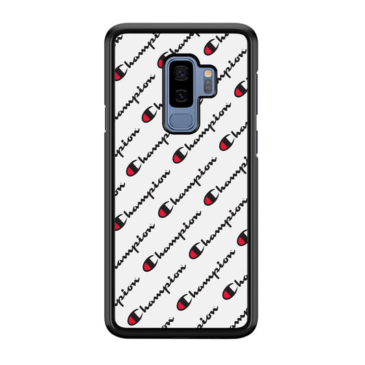 Champion Ebon-Ashgray Samsung Galaxy S9 Plus Case | Slim Rubber Case for Samsung Galaxy S9 Plus