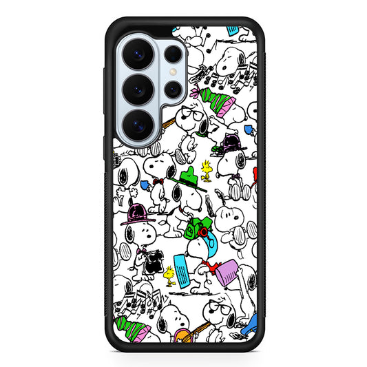 Snoopy and All His Activities Samsung Galaxy S26 Ultra Case | Protective Phone Cover