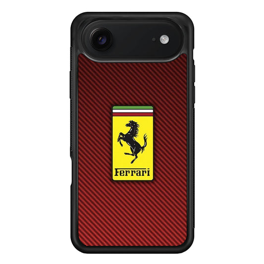 Ferrari Bloodshot Fiber iPhone 17 Air Case | Protective Case for iPhone 17 Air