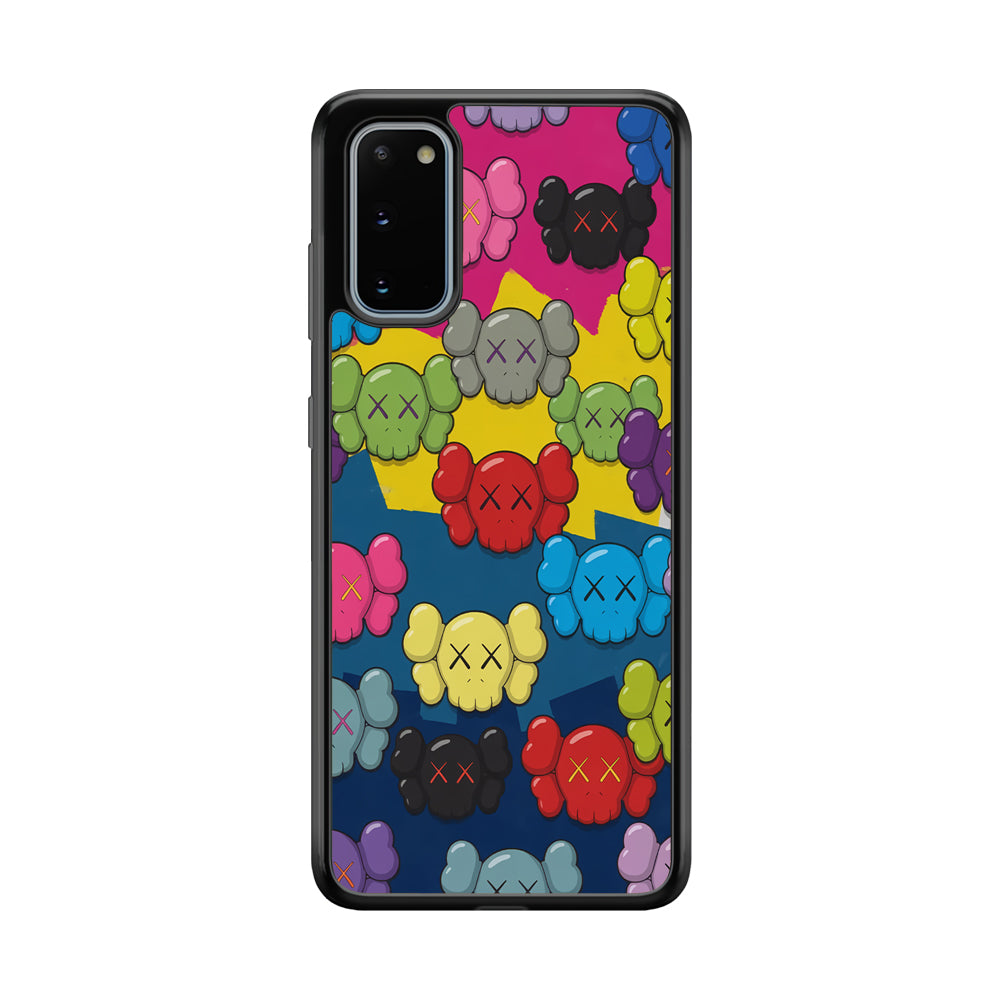Kaws Pop Parade Samsung Galaxy S20 Case | Slim Rubber Case for Samsung Galaxy S20
