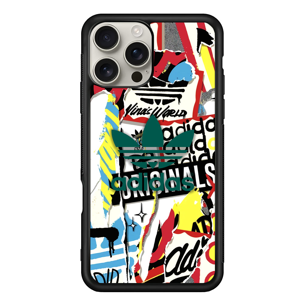 Adidas Paper Brand iPhone 16 Pro Max Case | Durable Everyday Protective Cover