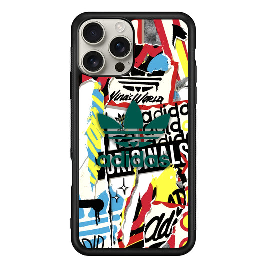 Adidas Paper Brand iPhone 16 Pro Max Case | Durable Everyday Protective Cover