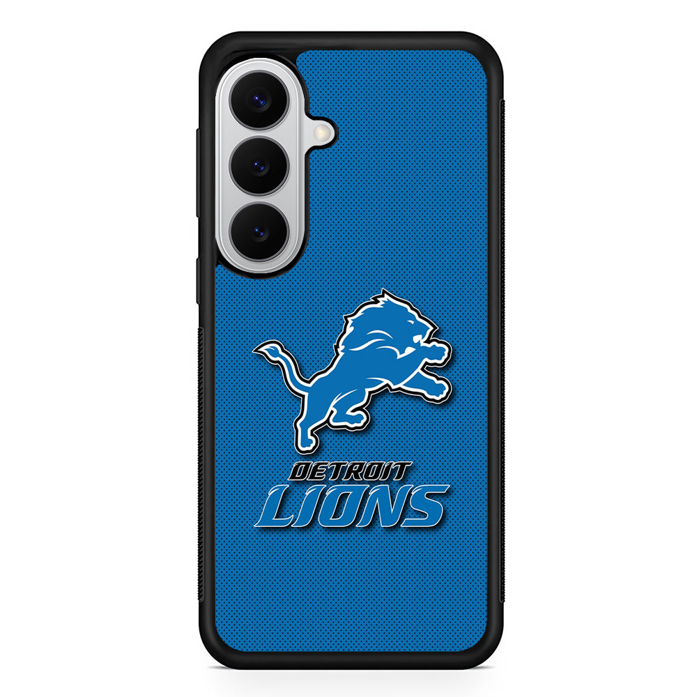 Detroit Lions Logo Samsung Galaxy S26 Case | Protective Rubber Cover