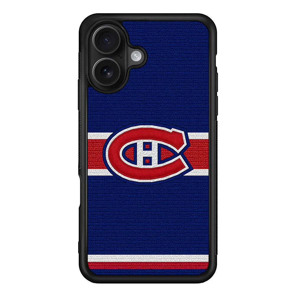 Montreal Canadiens Logo iPhone 16 Case - Oxvistore