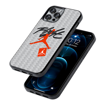 Air Jordan Keep The Flight 2D Rubber Phone Case | Slim Protective Phone Case