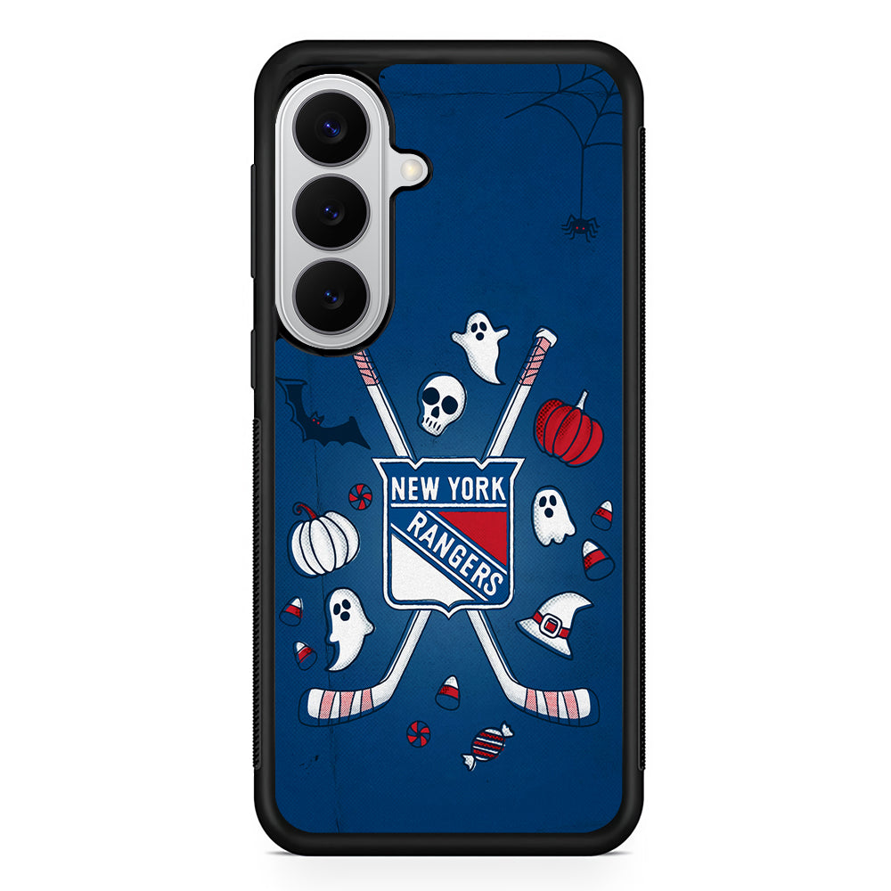 New York Rangers Logo Samsung Galaxy S26 Case | Protective Rubber Cover