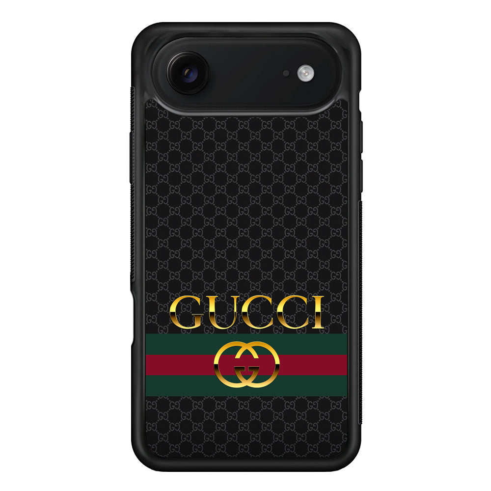 Gucci Luxury Pattern iPhone 17 Air Case | Slim Rubber Case for iPhone 17 Air
