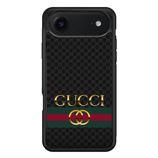 Gucci Luxury Pattern iPhone 17 Air Case | Slim Rubber Case for iPhone 17 Air