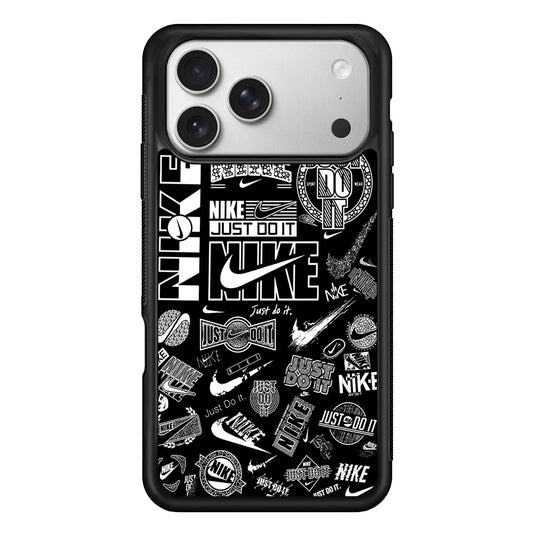 Cool Nike Logo Black White iPhone 17 Pro Case | Slim Protective Case for iPhone 17 Pro