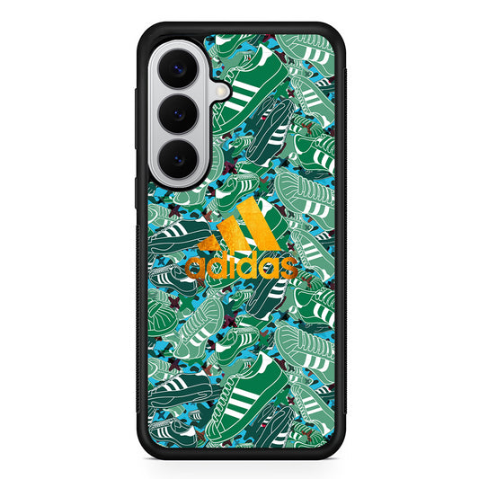 Adidas Gold Pride Samsung Galaxy S26 Case | Slim Samsung Galaxy S26 Rubber Case
