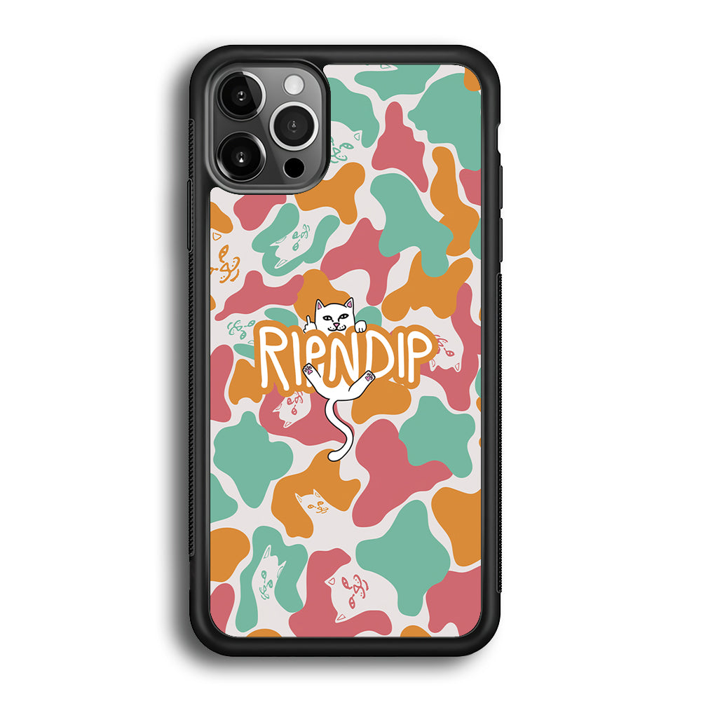 Rip N Dip Colorfull Camo iPhone 12 Pro Max Case | Slim Rubber Case for iPhone 12 Pro Max