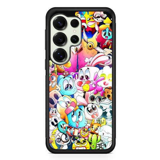 The Amazing World of Gumball Character Samsung Galaxy S25 Ultra Case | Durable Rubber Case for Samsung Galaxy S25 Ultra
