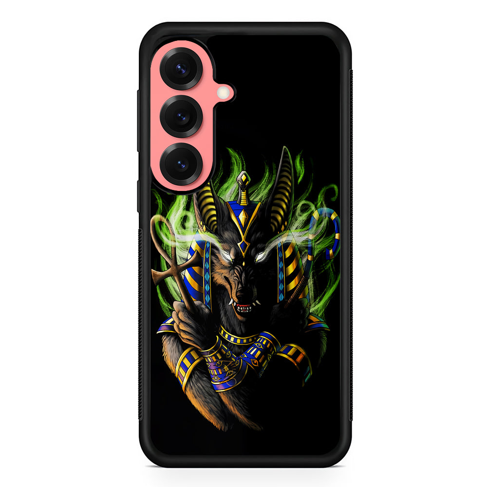 Anubis The God of The Dead Samsung Galaxy S25 Case | Protective Case for Samsung Galaxy S25