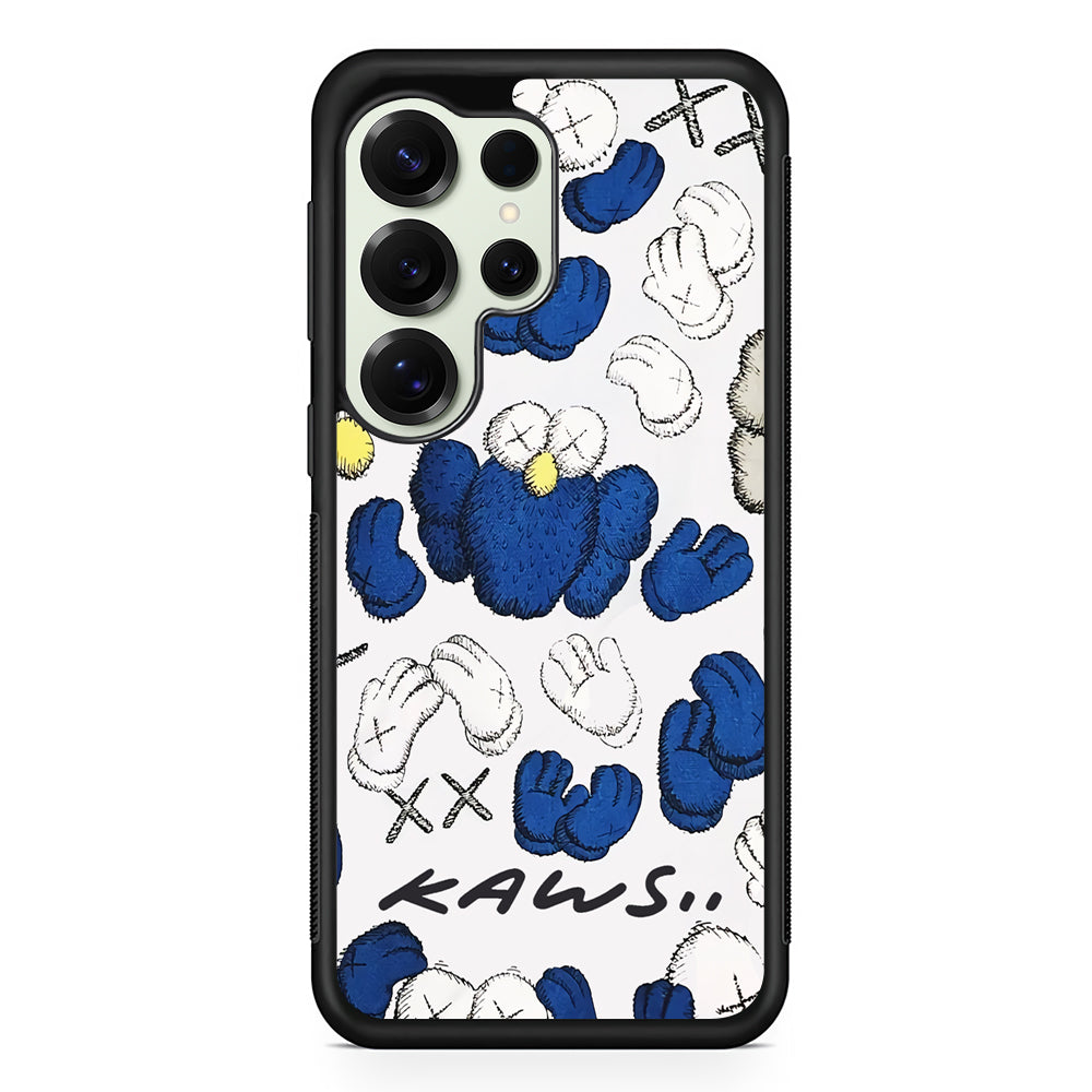 Kaws Hand Cheers Samsung Galaxy S25 Ultra Case | Slim Rubber Case for Samsung Galaxy S25 Ultra
