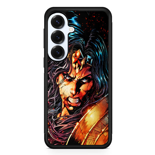 Wonder Woman Comic Art Samsung Galaxy S25 Plus Case | Slim Rubber Cover for Samsung Galaxy S25 Plus