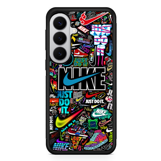 Cool Nike Logo Art Samsung Galaxy S26 Case | Slim Samsung Galaxy S26 Rubber Case