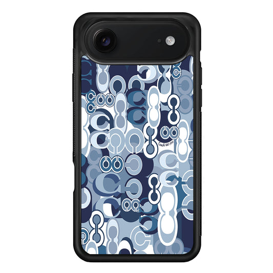 Coach Blue iPhone 17 Air Case | Slim Rubber Case for iPhone 17 Air