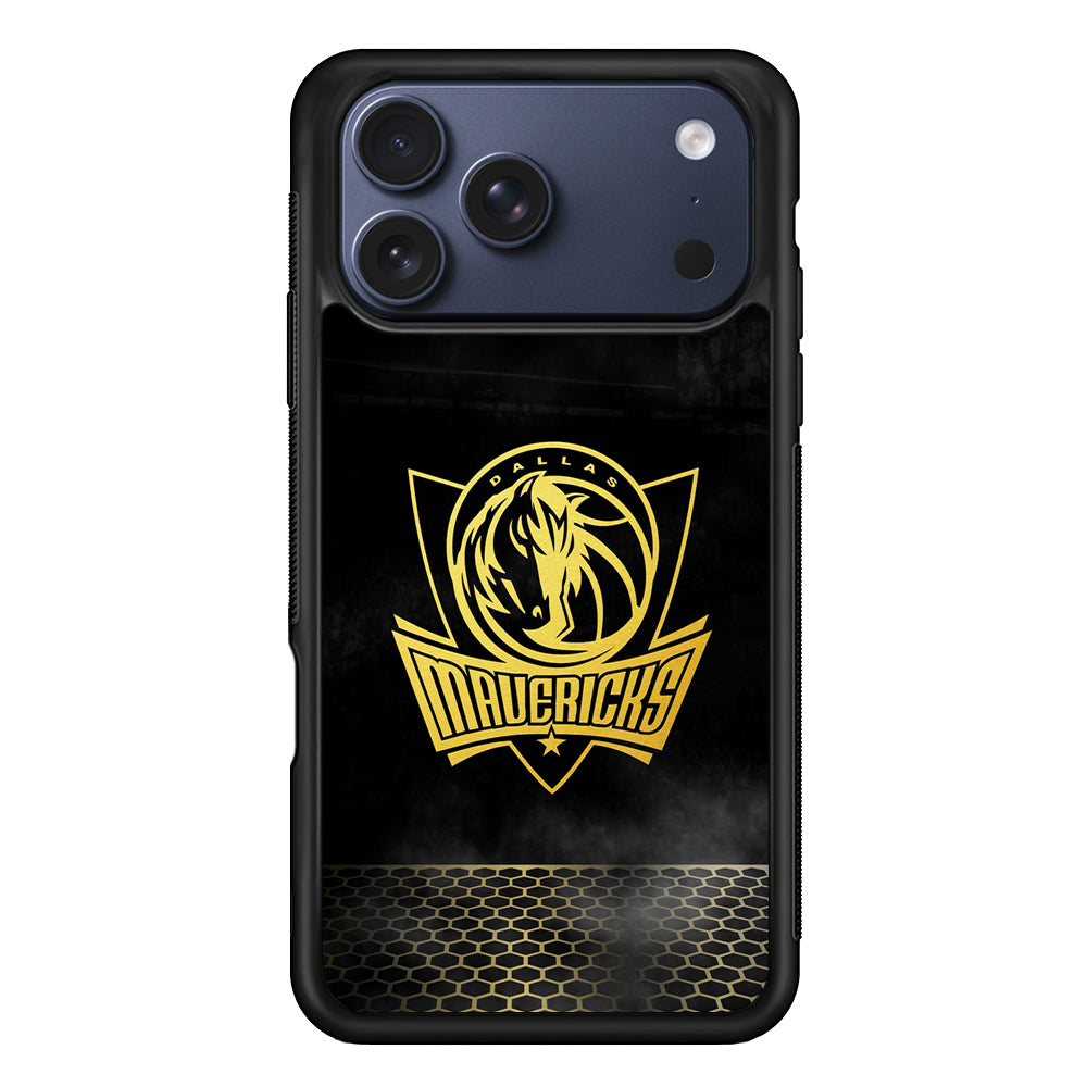 Dallas Mavericks Gold iPhone 17 Pro Max Case | Slim Protective Cover for iPhone 17 Pro Max