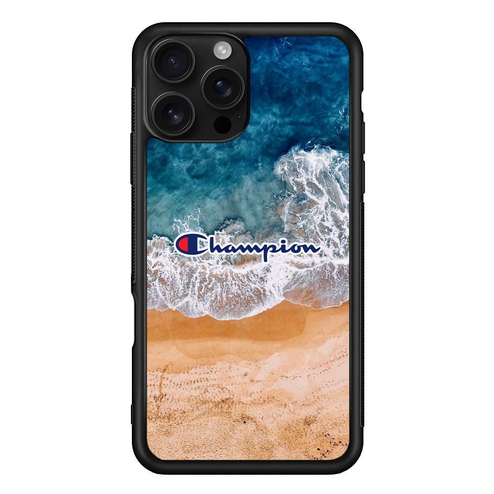 Champion Beach iPhone 16 Pro Case | Slim Rubber Case for iPhone 16 Pro