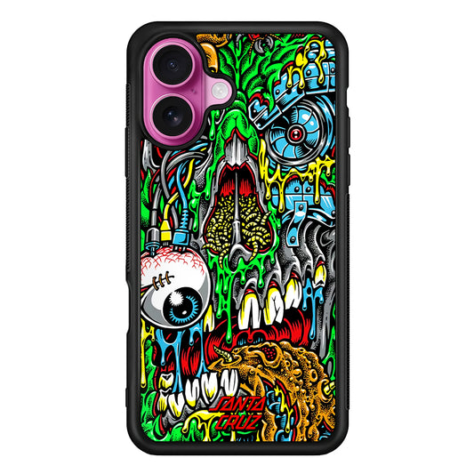 Santa Cruz Cyber Zombie iPhone 17 Case | Slim Rubber Case for iPhone 17
