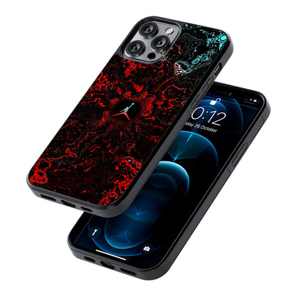 Air Jordan Mountain Contour 2D Rubber Phone Case | Slim Protective Phone Case