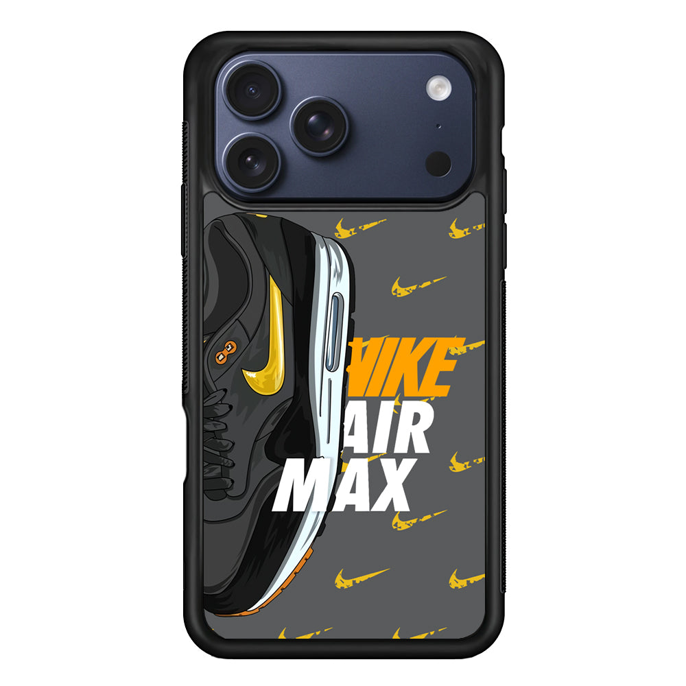 Nike Golden of Air Max iPhone 17 Pro Max Case | Durable Rubber Case for iPhone 17 Pro Max