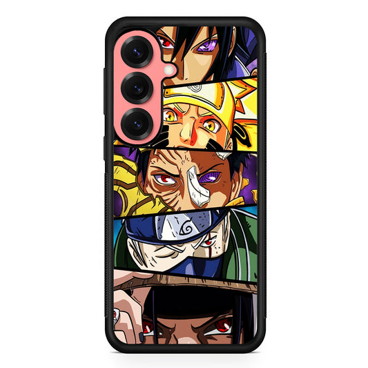 All Eyes Characters in Naruto Samsung Galaxy S25 Case | Protective Case for Samsung Galaxy S25