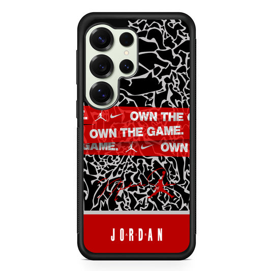 Air Jordan Element of The Game Samsung Galaxy S25 Ultra Case | Durable Rubber Case for Samsung Galaxy S25 Ultra