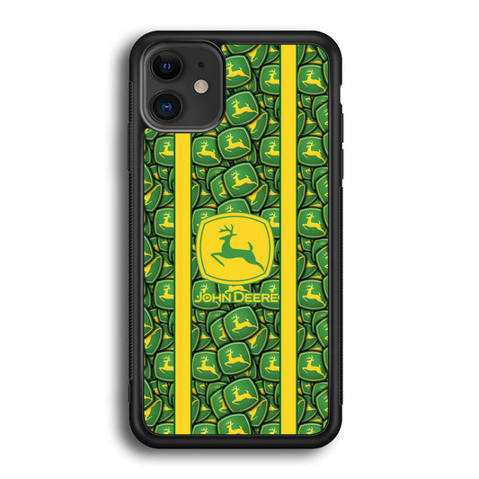 John Deere Emblem Dump iPhone 12 Case | Slim Rubber Case for iPhone 12