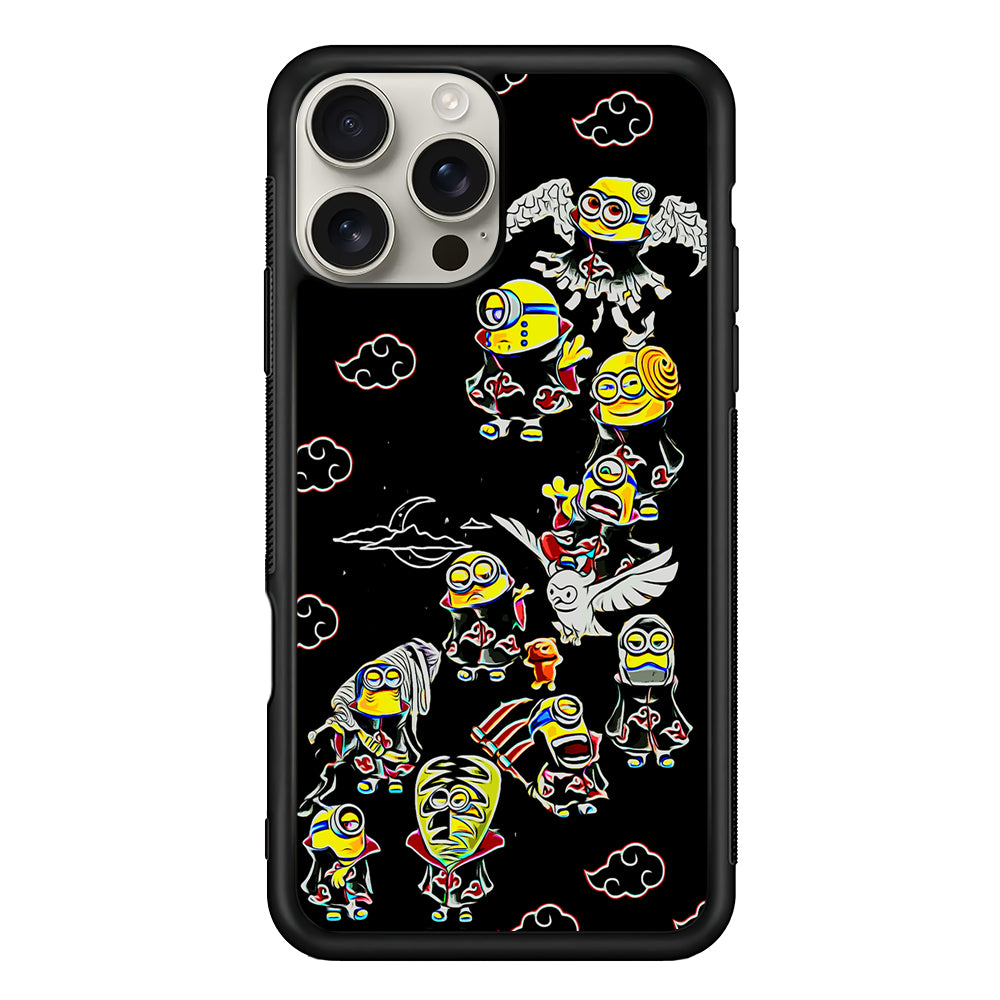 Minions Akatsuki Cosplay iPhone 16 Pro Max Case | Stylish Protective Case for iPhone 16 Pro Max